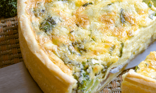 Broccoli quiche 