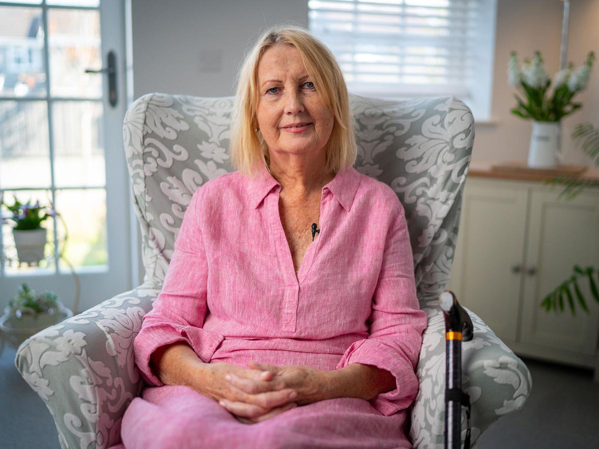 A lady called Ann who has osteoporosis